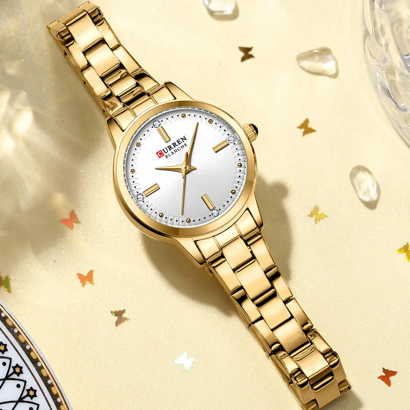 CURREN Original Quartz Watch feminino, original